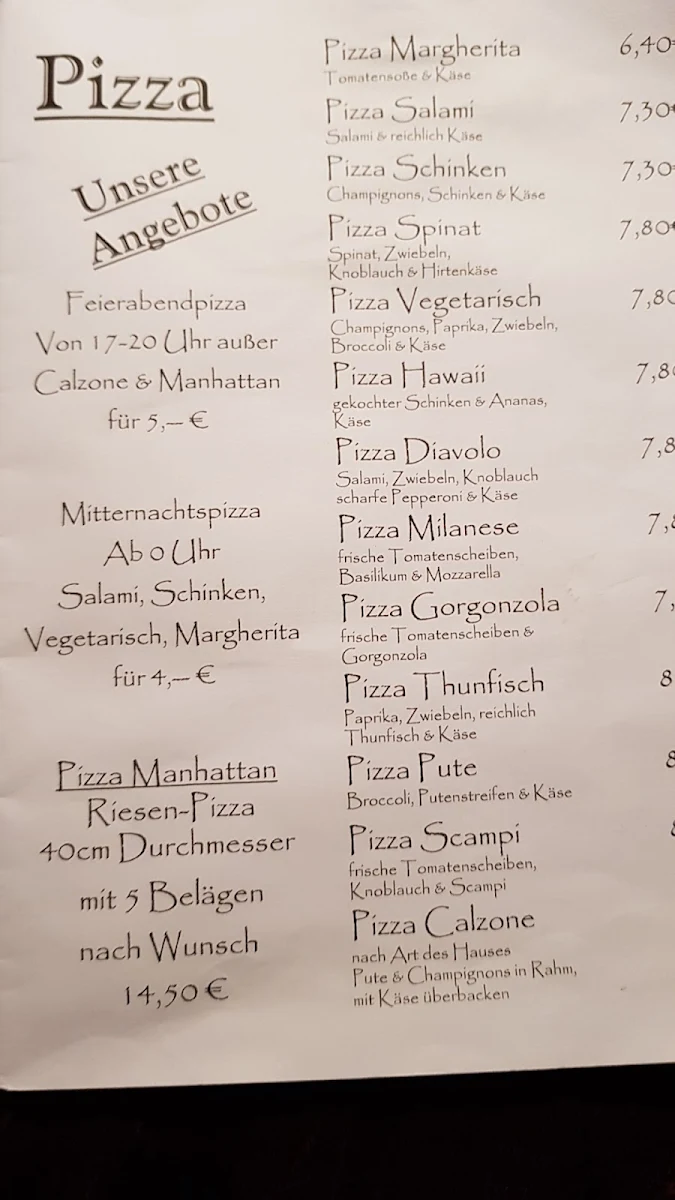 Speisekarte photo 5