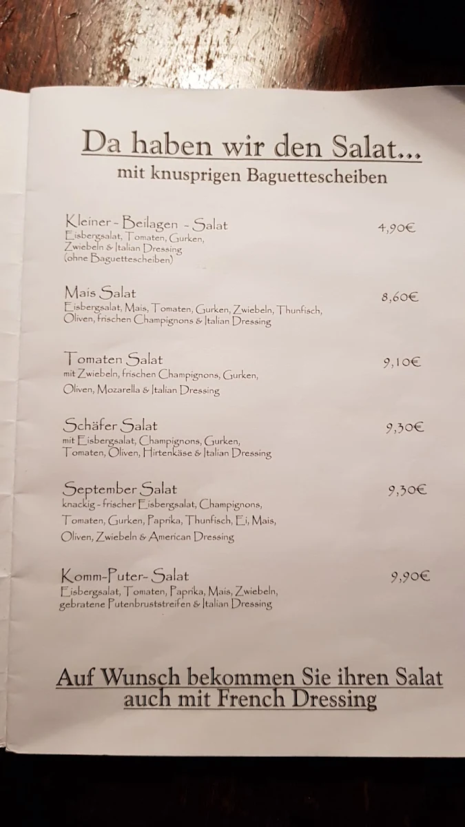 Speisekarte photo 6