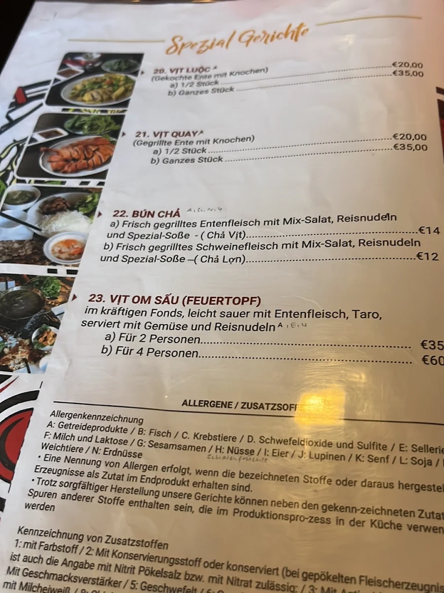 Speisekarte photo 2