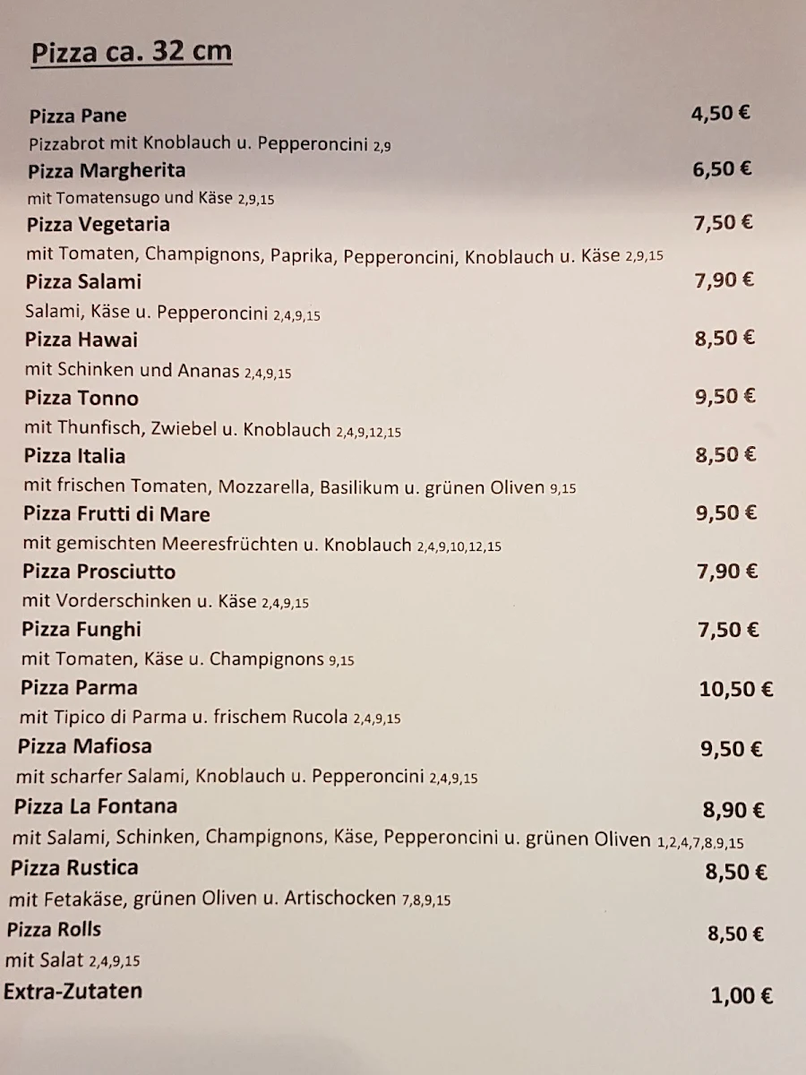 Speisekarte photo 3