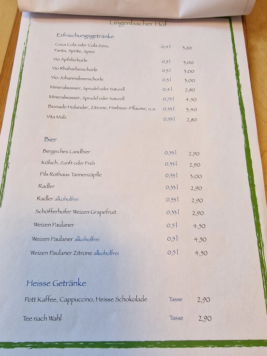Speisekarte photo 3