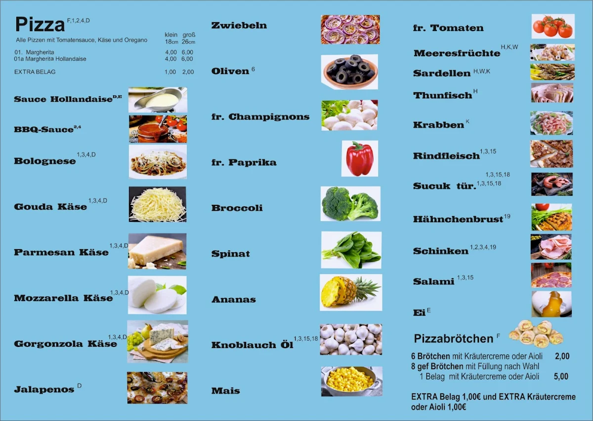 Speisekarte photo 1