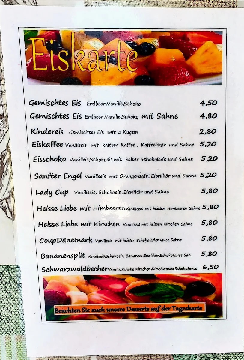Speisekarte photo 3