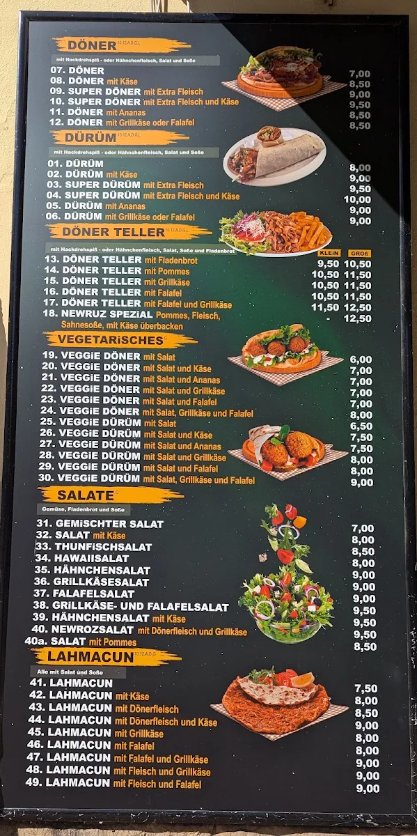 Speisekarte photo 1