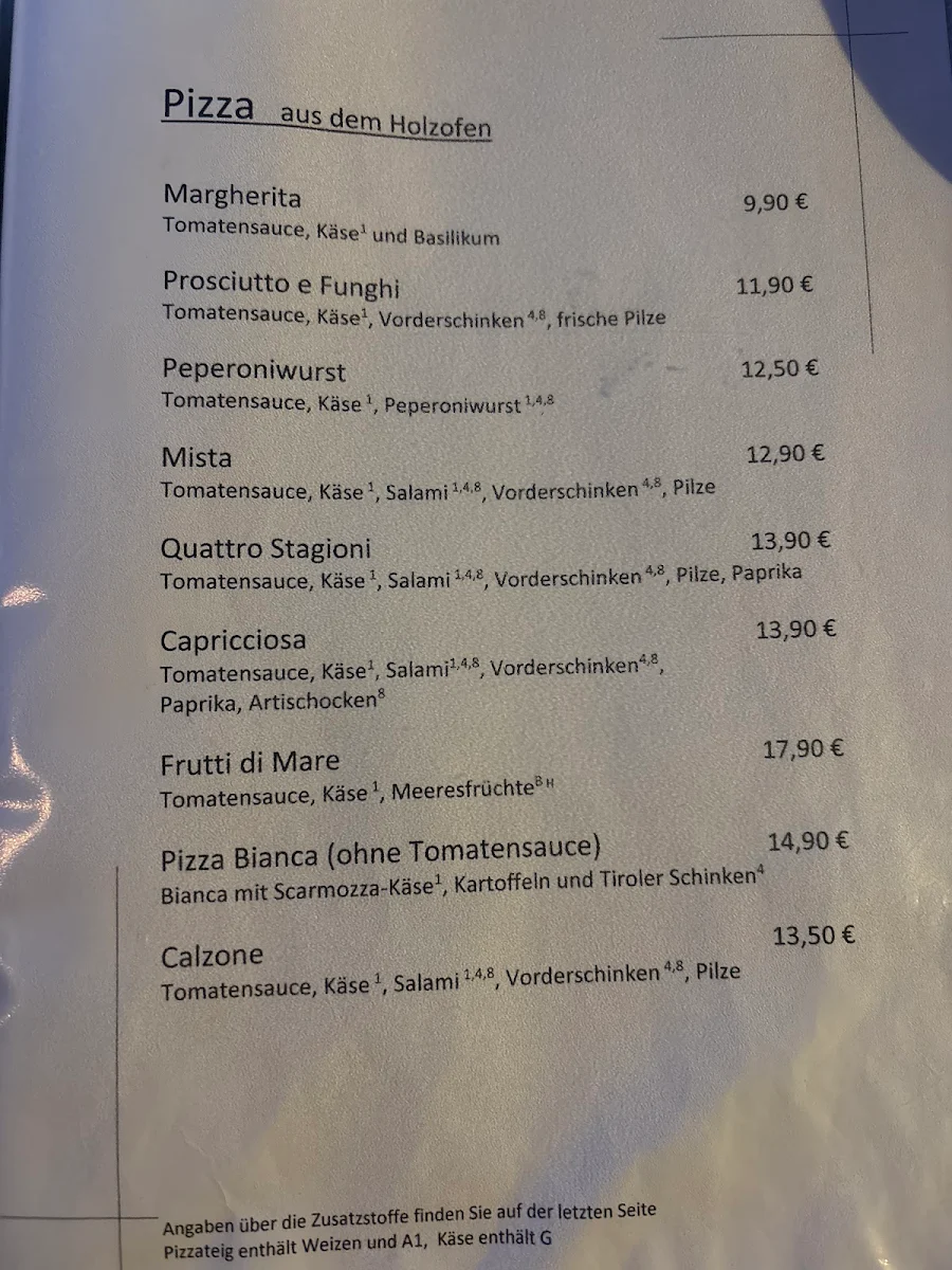 Speisekarte photo 1