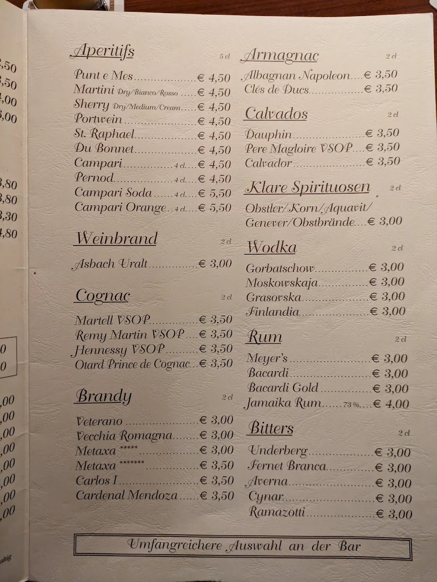 Speisekarte photo 3