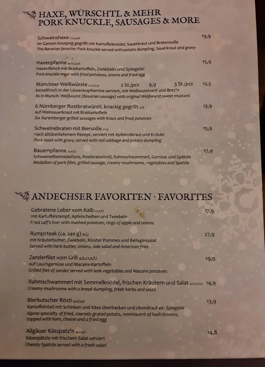 Speisekarte photo 8