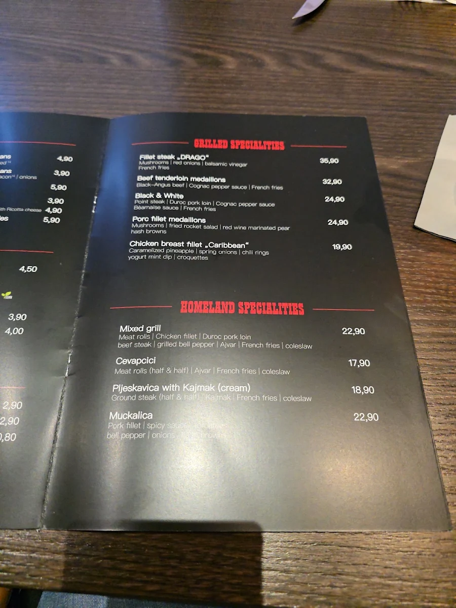 Speisekarte photo 1
