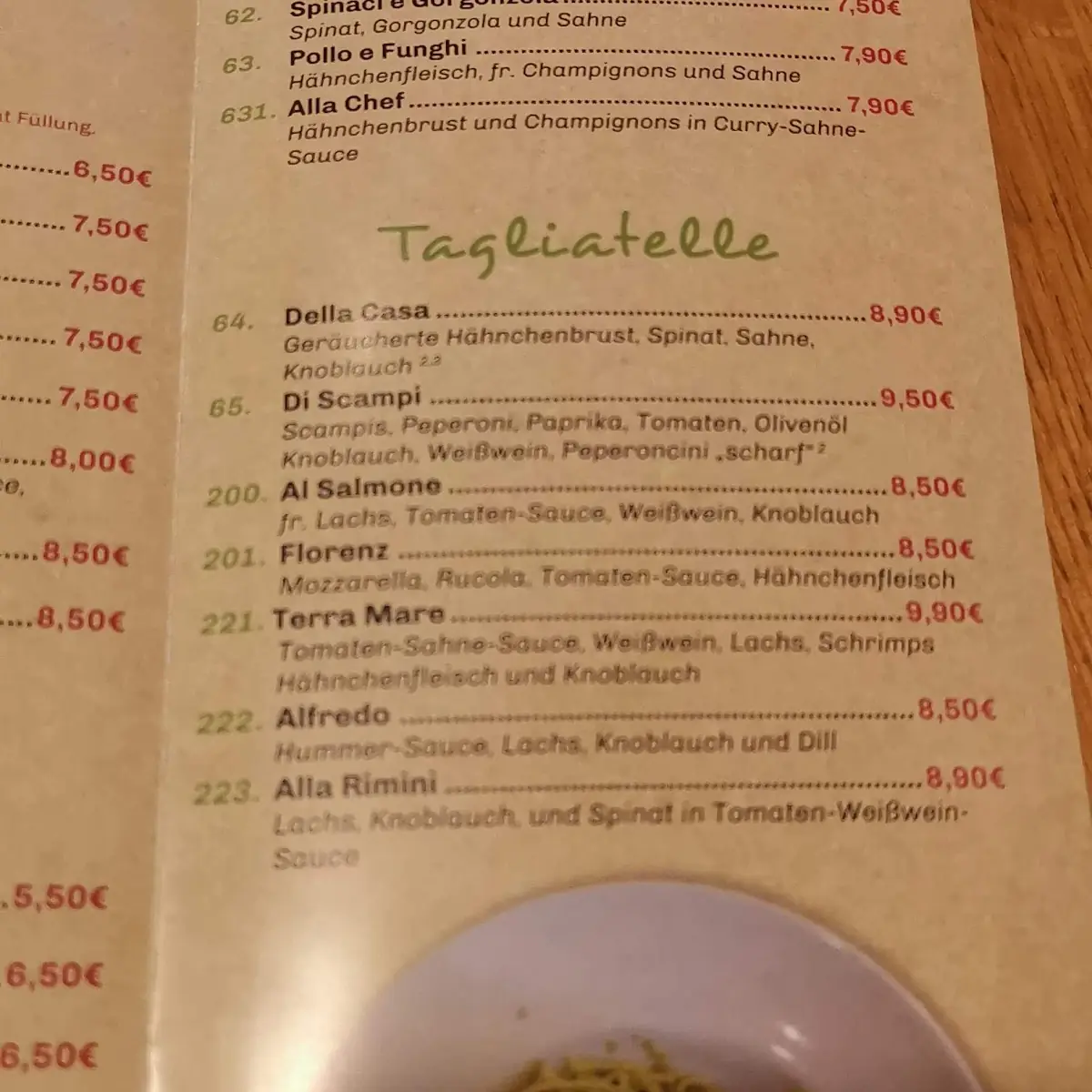 Speisekarte photo 10