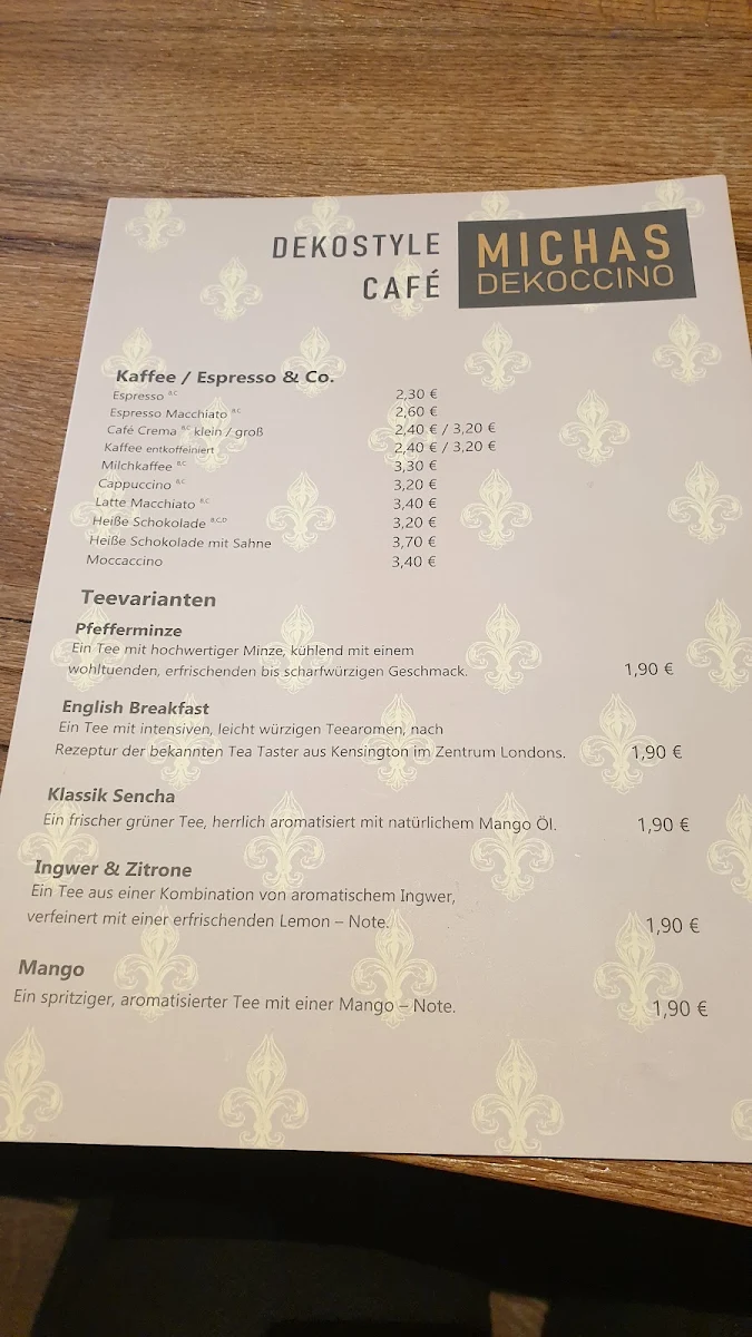 Speisekarte photo 1