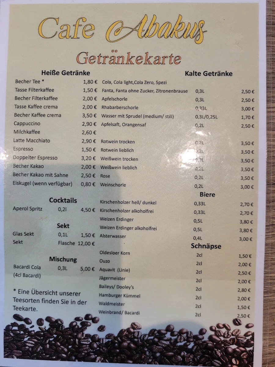Speisekarte photo 2