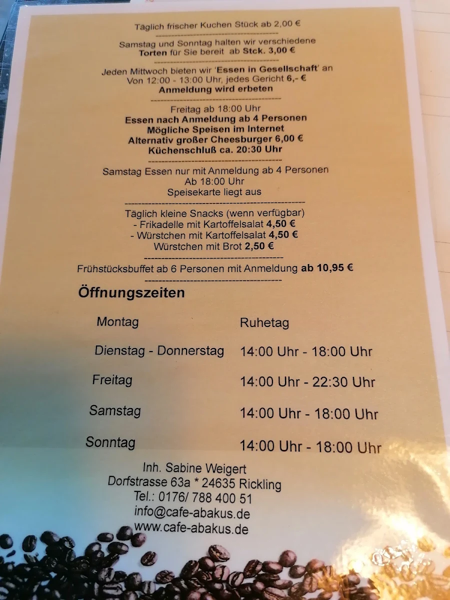 Speisekarte photo 6