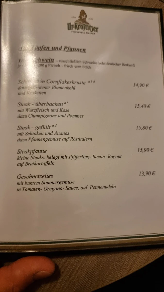 Speisekarte photo 1
