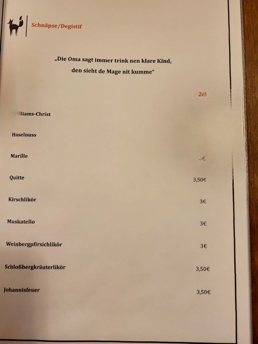 Speisekarte photo 5