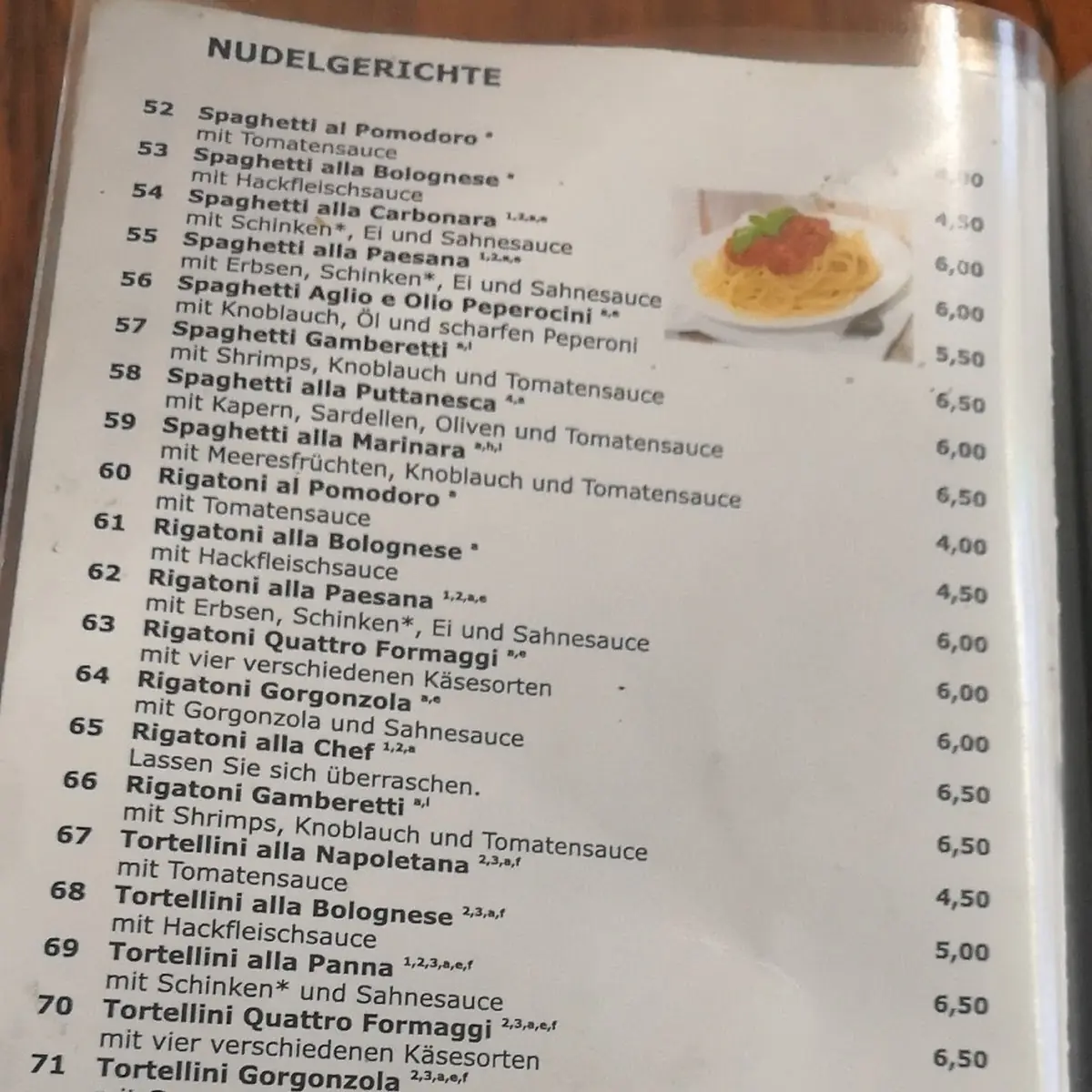 Speisekarte photo 7