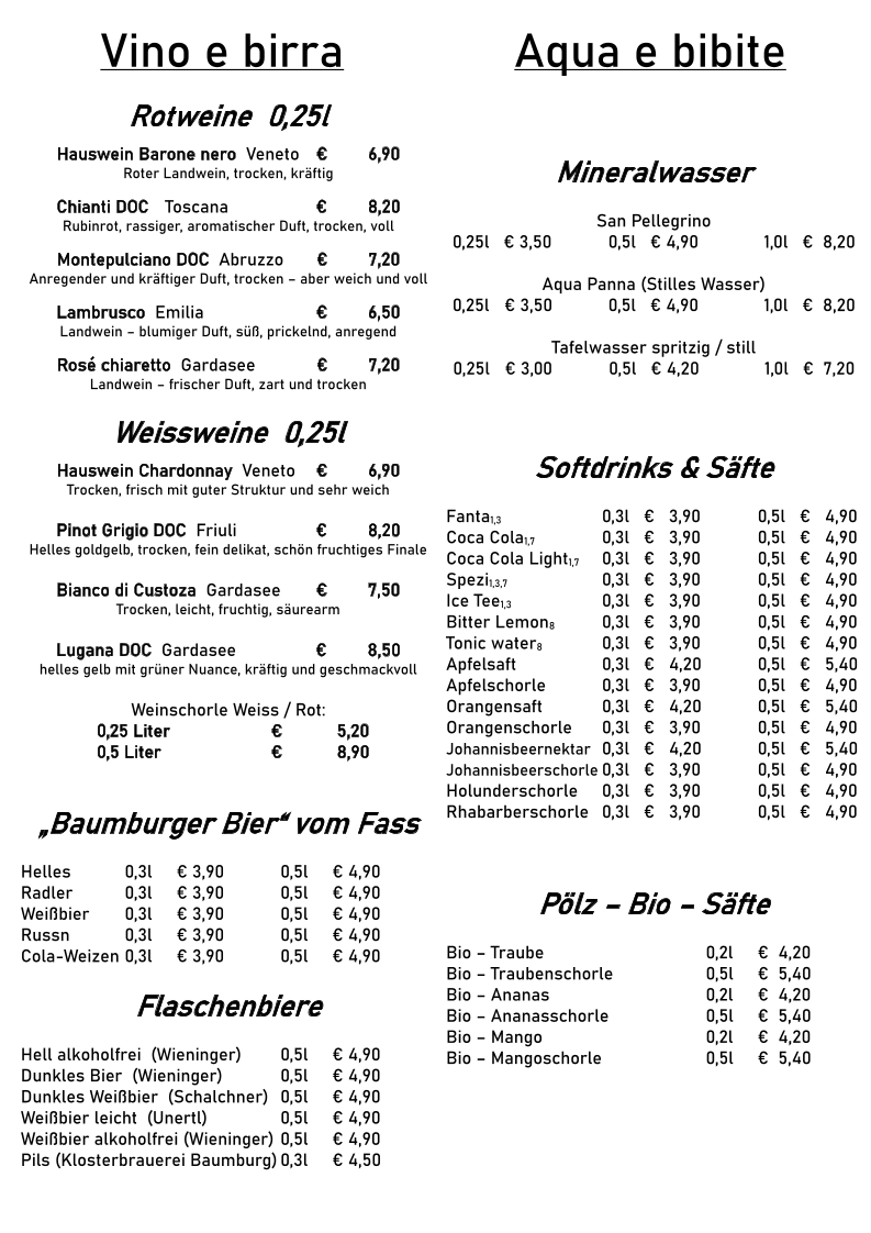 Speisekarte photo 6