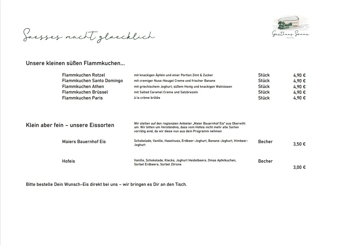 Speisekarte photo 6