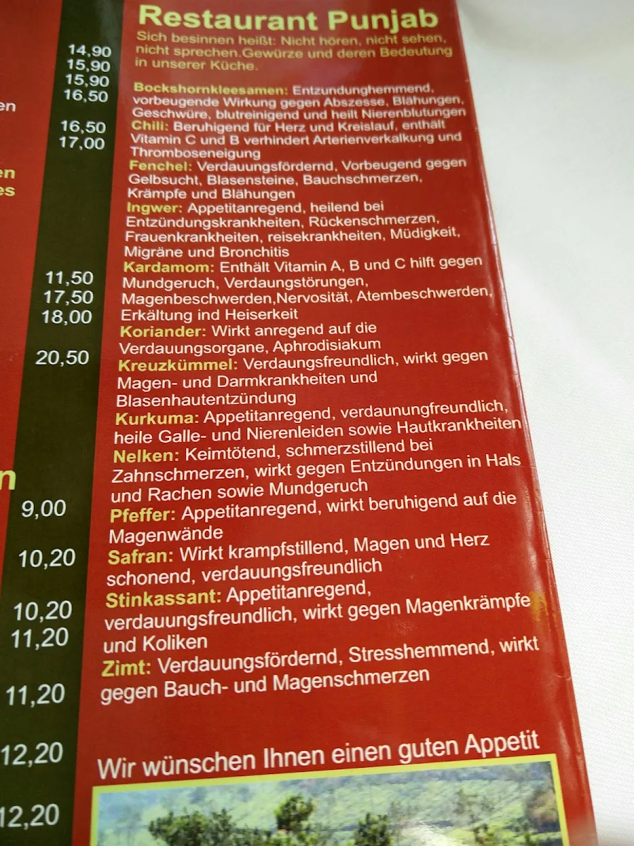 Speisekarte photo 3