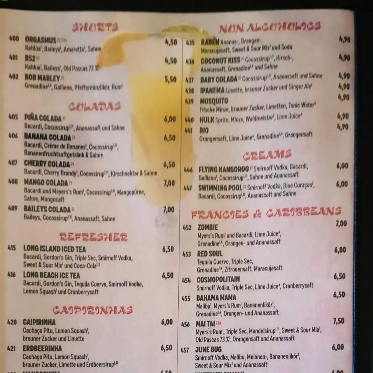 Speisekarte photo 2