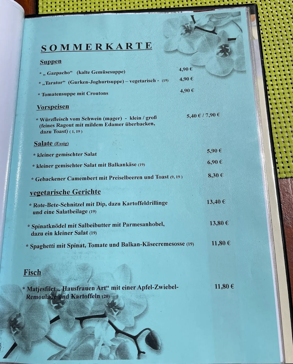 Speisekarte photo 4