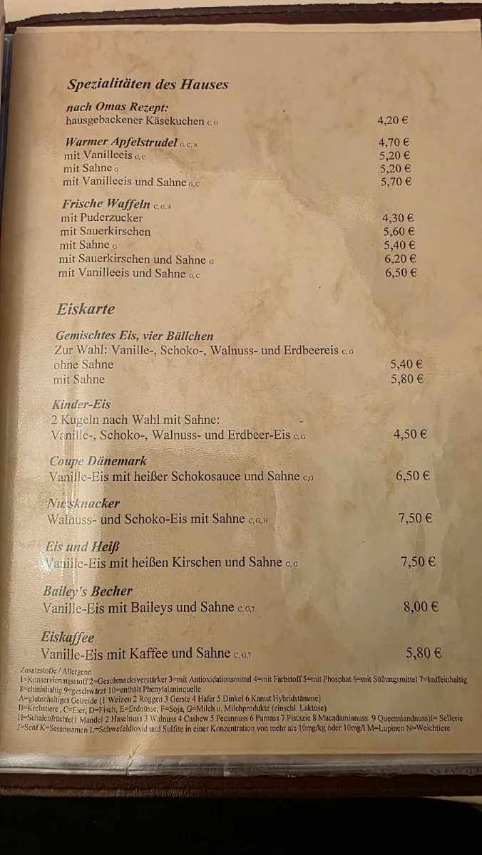 Speisekarte photo 2