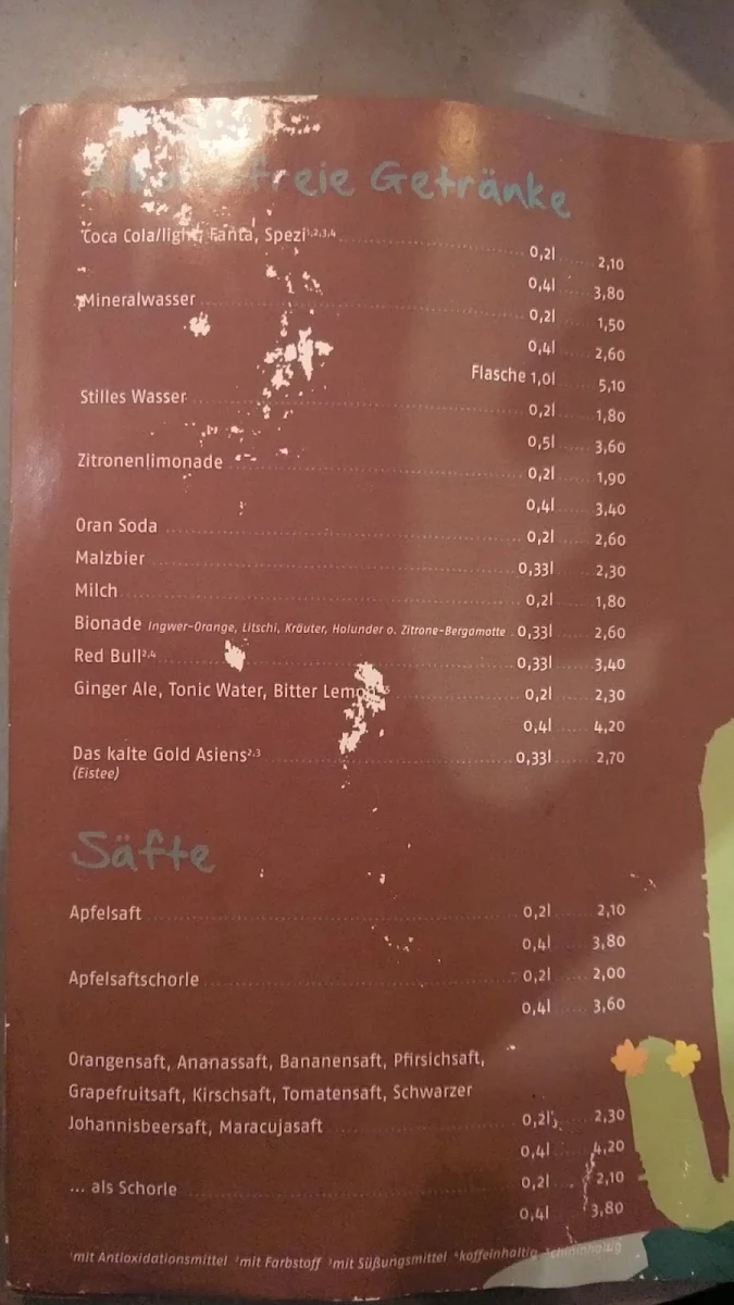 Speisekarte photo 3