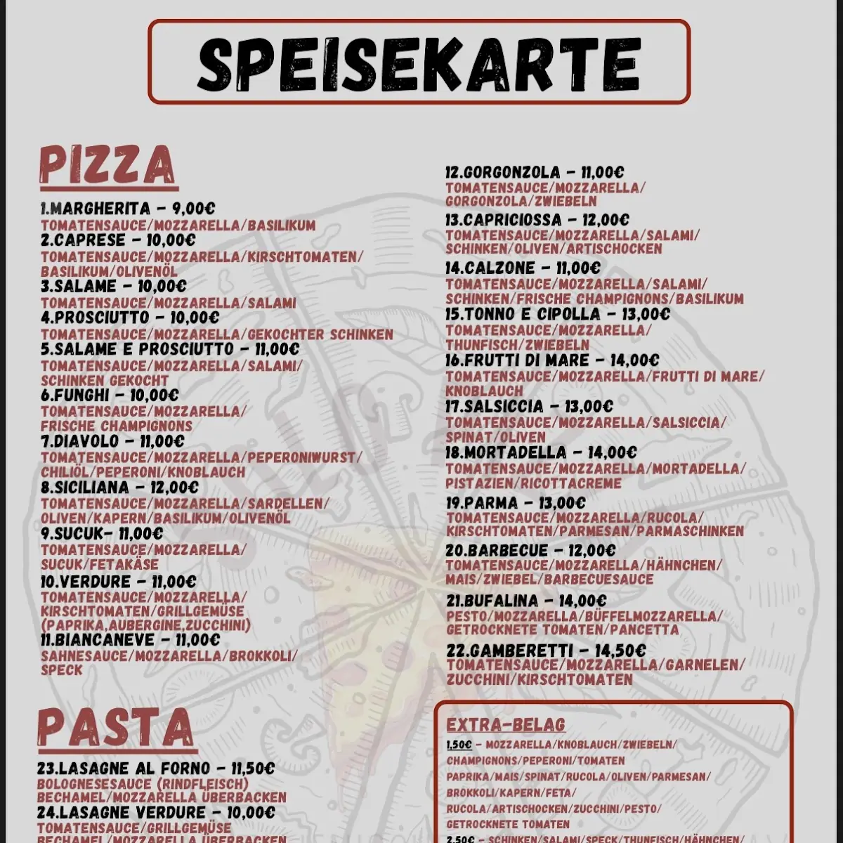 Speisekarte photo 1