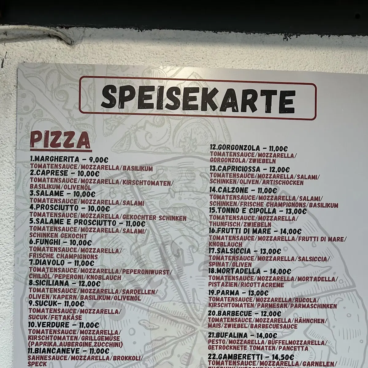 Speisekarte photo 2