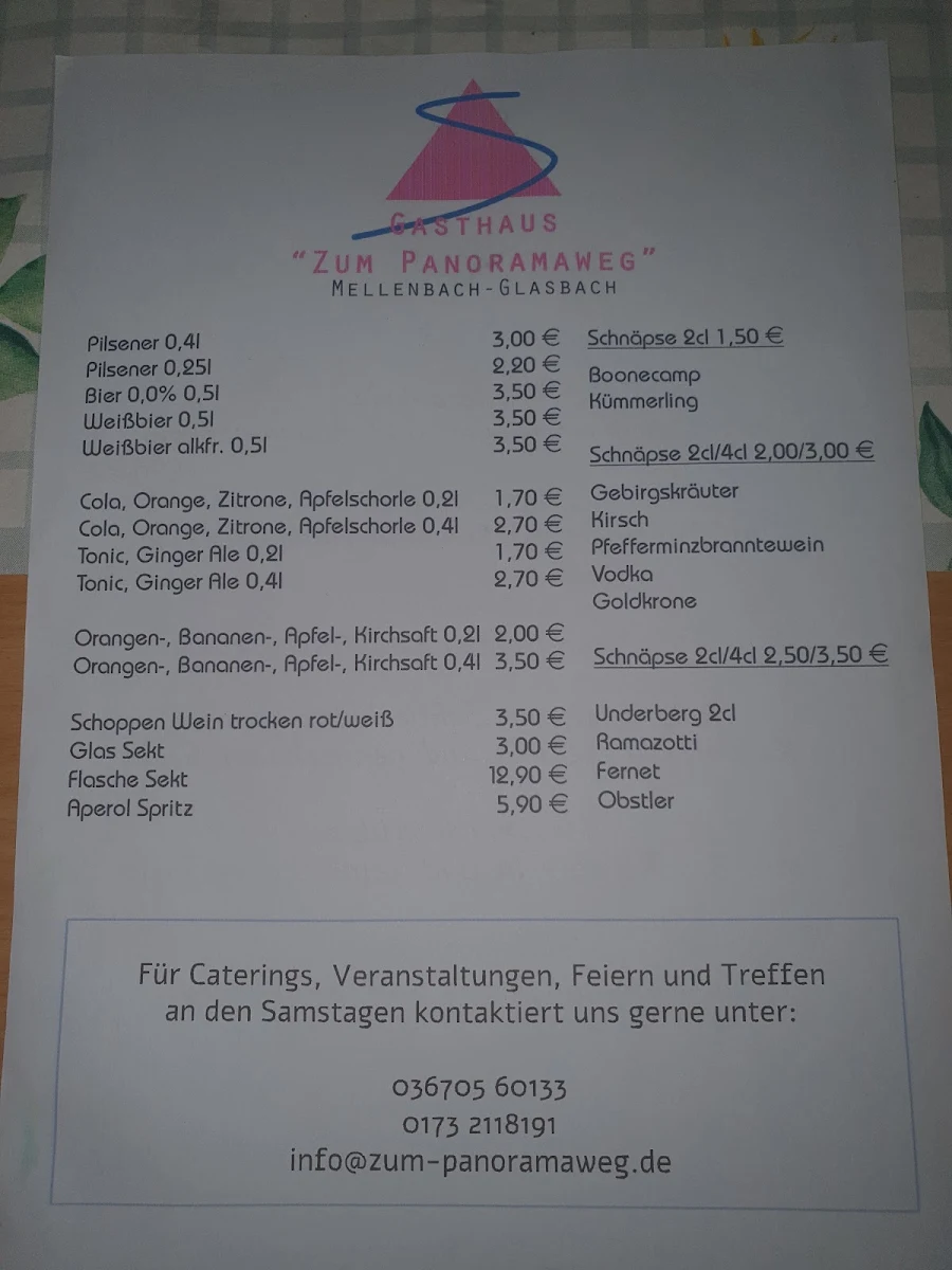 Speisekarte photo 2