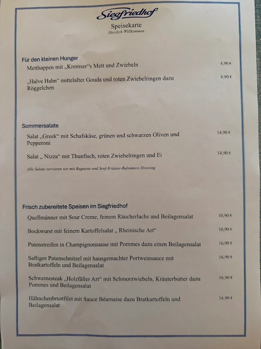 Speisekarte photo 1