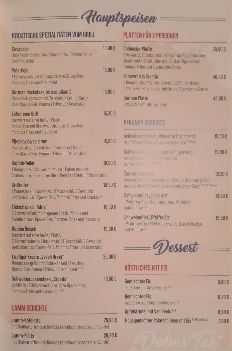Speisekarte photo 6