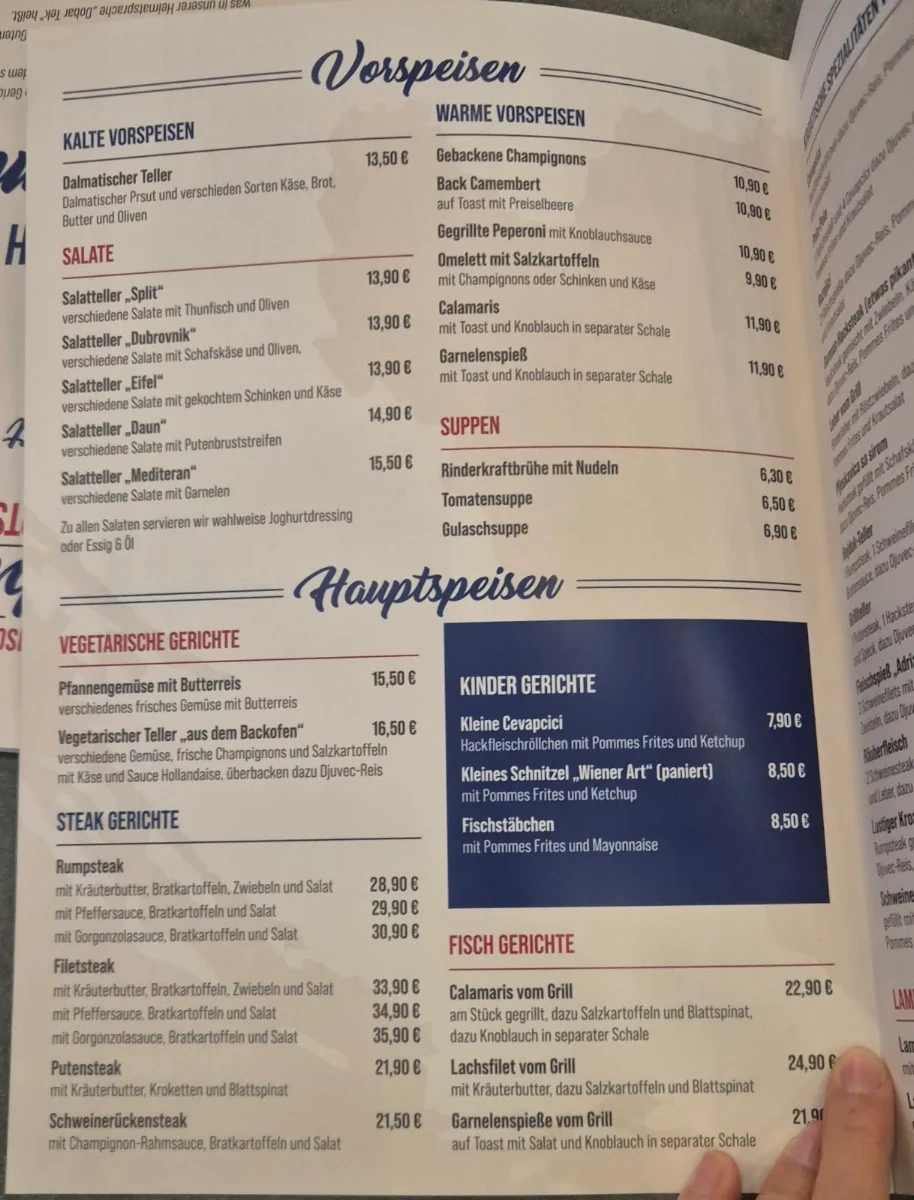 Speisekarte photo 8