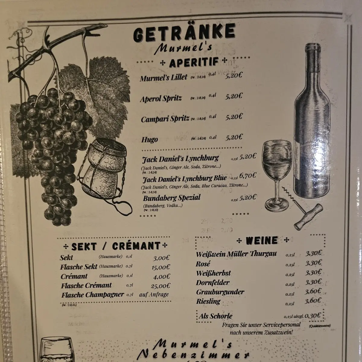 Speisekarte photo 8