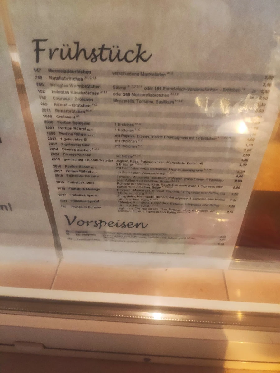 Speisekarte photo 2