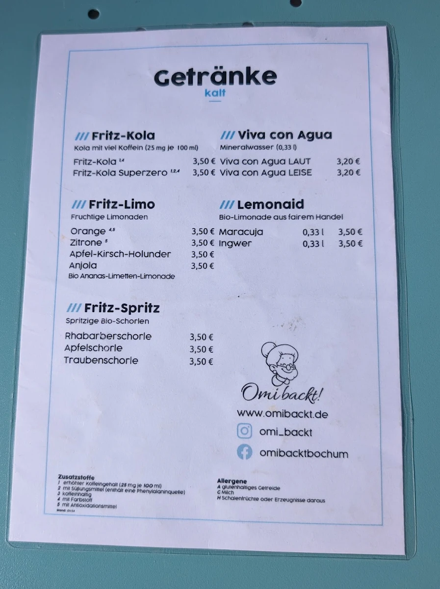 Speisekarte photo 2