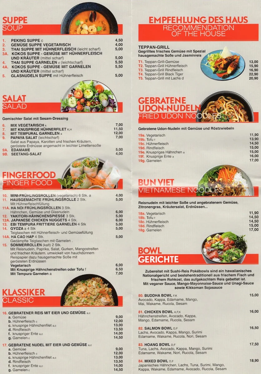 Speisekarte photo 2