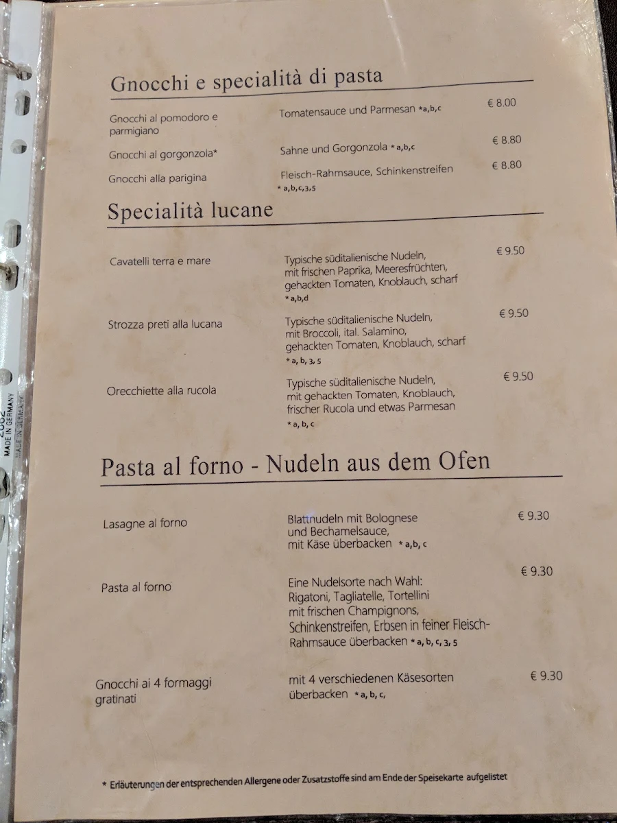 Speisekarte photo 4
