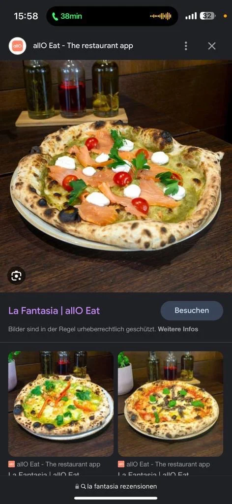 Speisekarte, La MARI