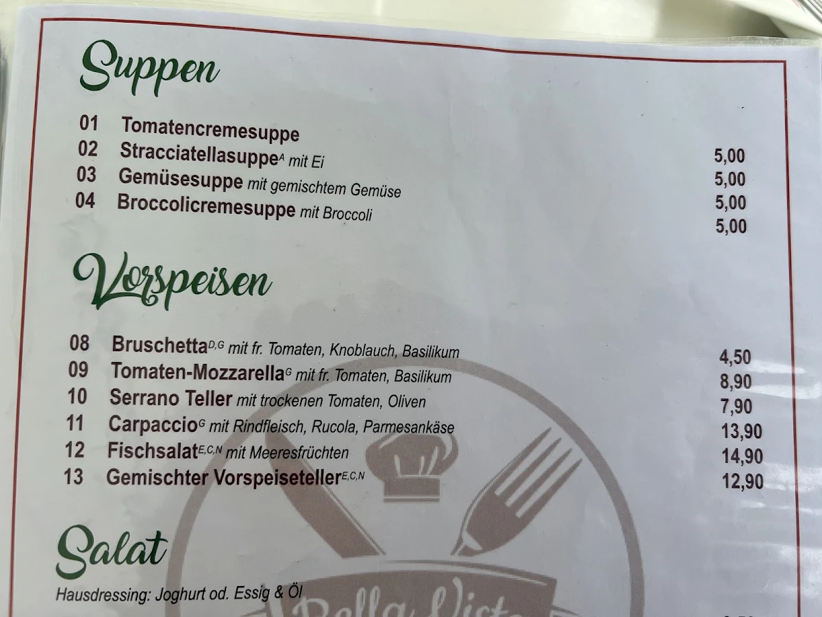 Speisekarte photo 1