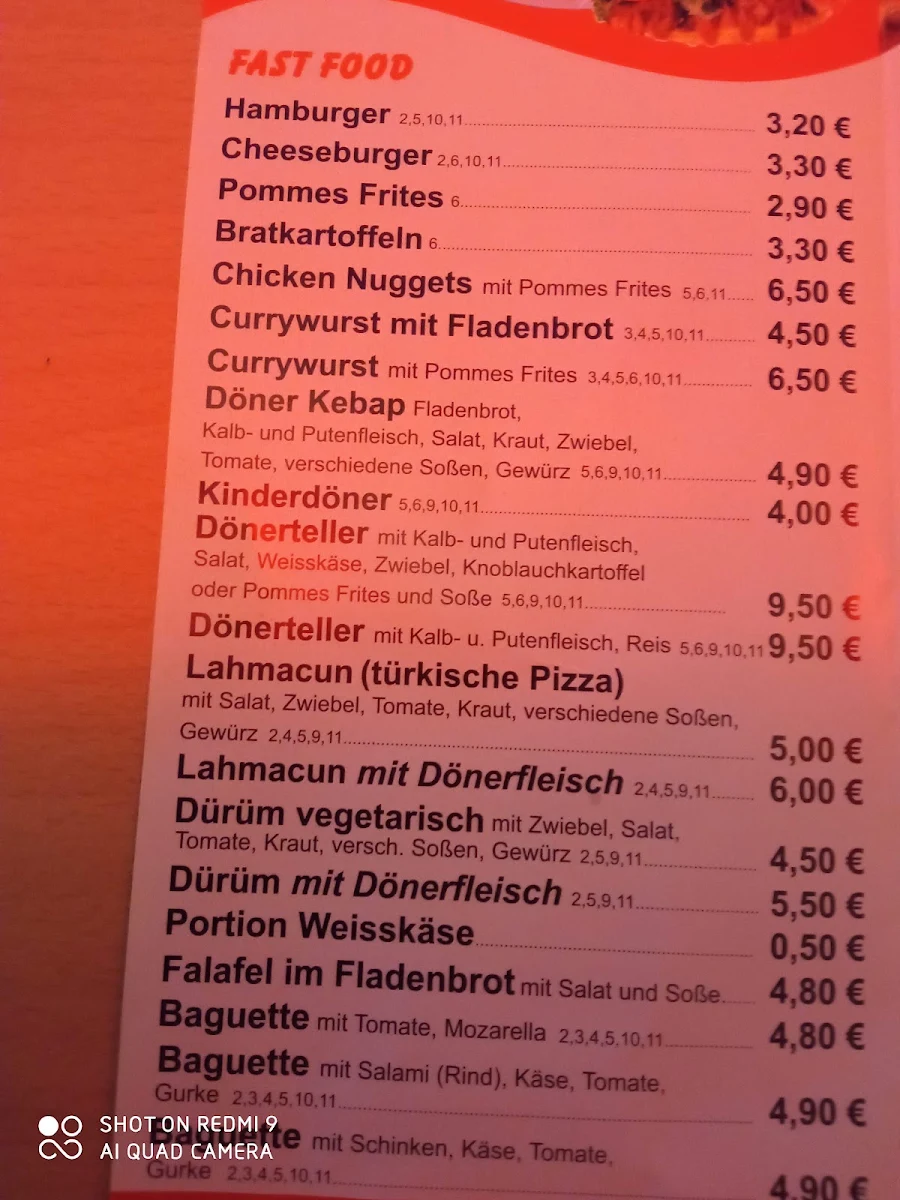 Speisekarte photo 1