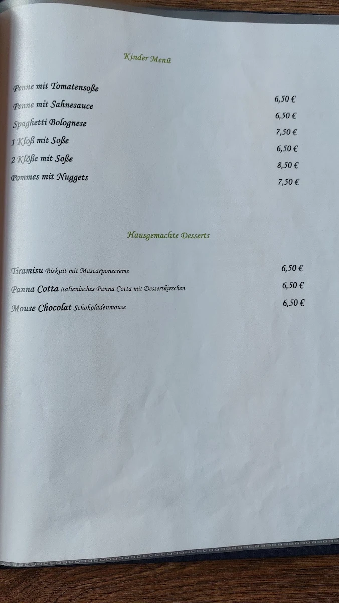 Speisekarte photo 3