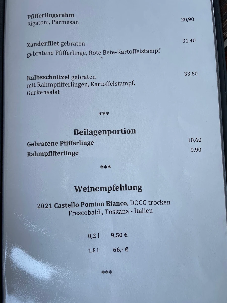 Speisekarte photo 2