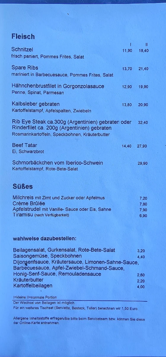 Speisekarte photo 6