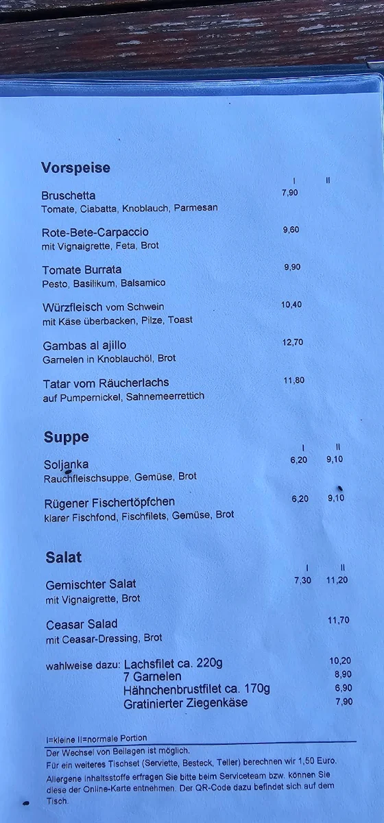 Speisekarte photo 8