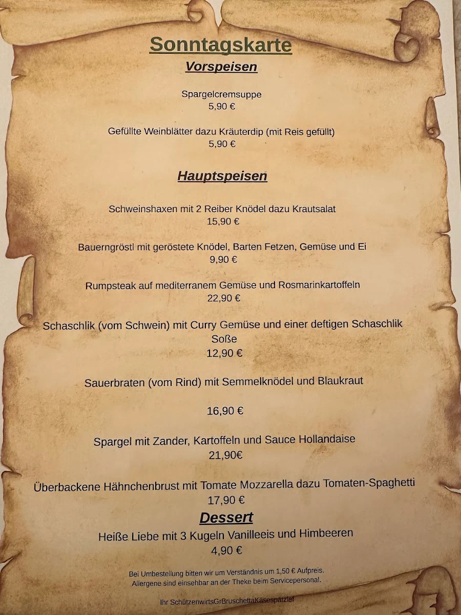 Speisekarte photo 9