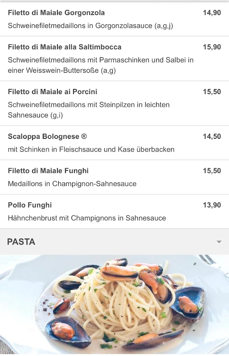 Speisekarte photo 3