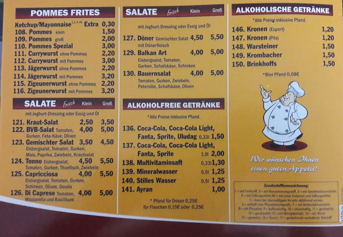 Speisekarte photo 2
