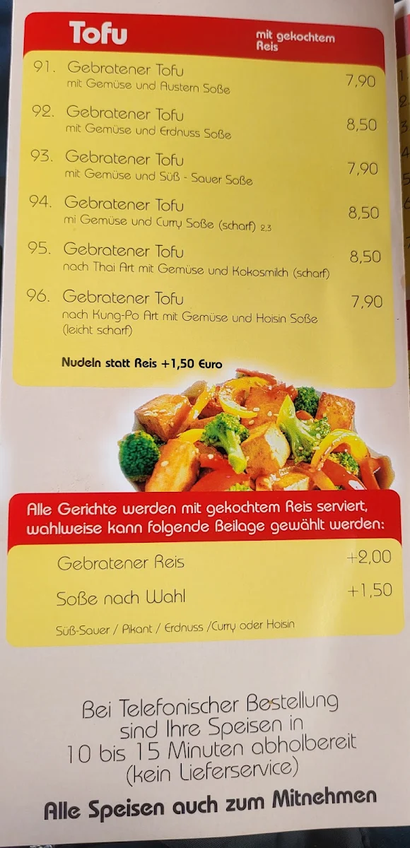 Speisekarte photo 2