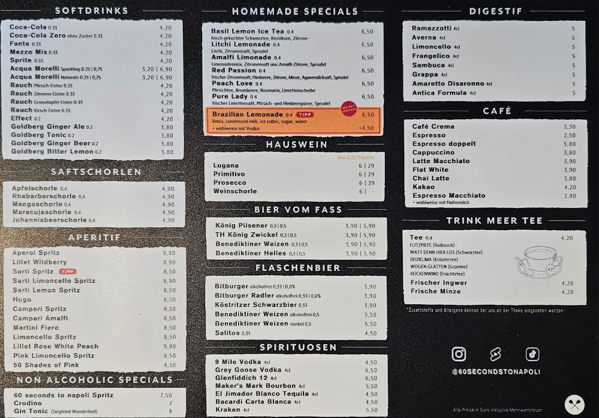 Speisekarte photo 2