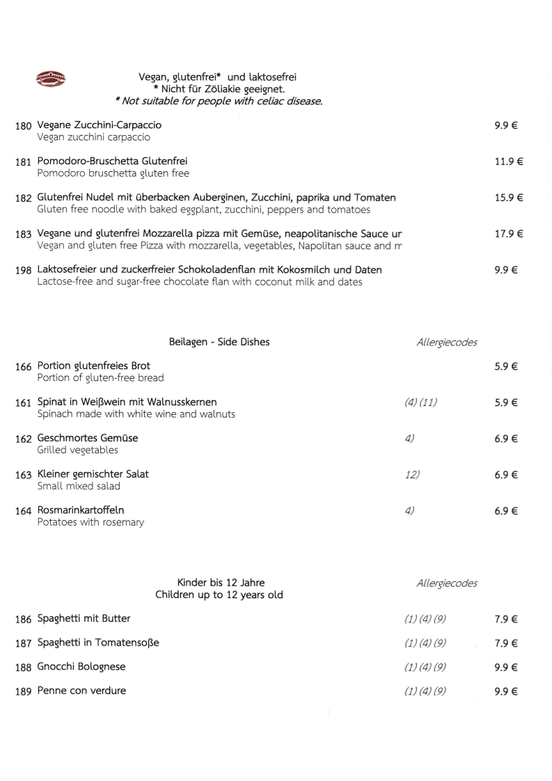 Speisekarte photo 9